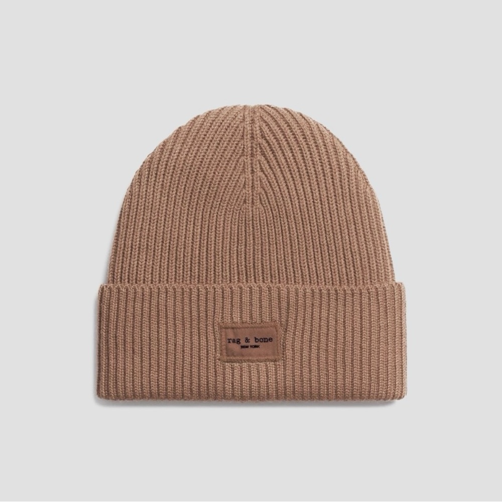 rag & bone Blake Beanie in Toffee NWT